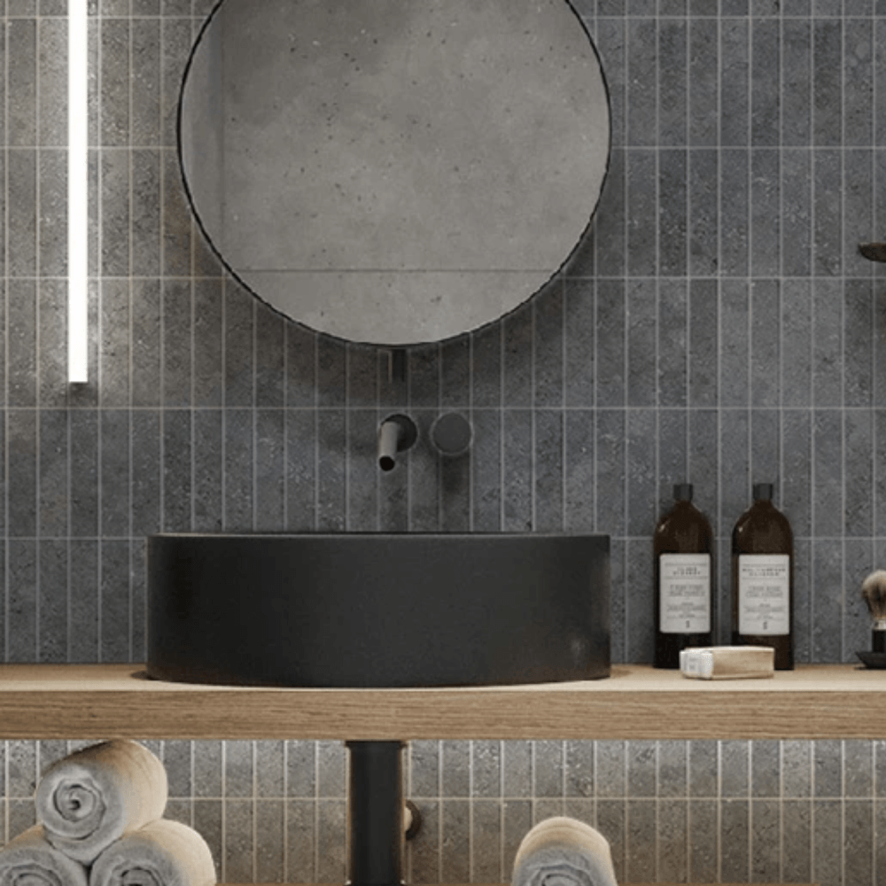 โมเสคเซรามิค TIMELESS TILES รุ่น RAWRY 28.4X29.6 ซม. สีเทา CLASSIC GRAY ผิวด้าน สไตล์ลอฟต์_3
